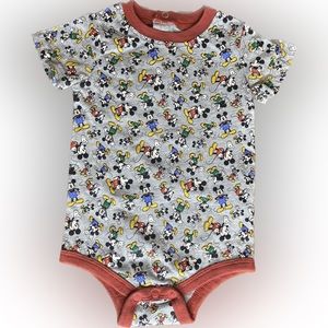 Disney Parks Mickey Mouse Onesie Bodysuit